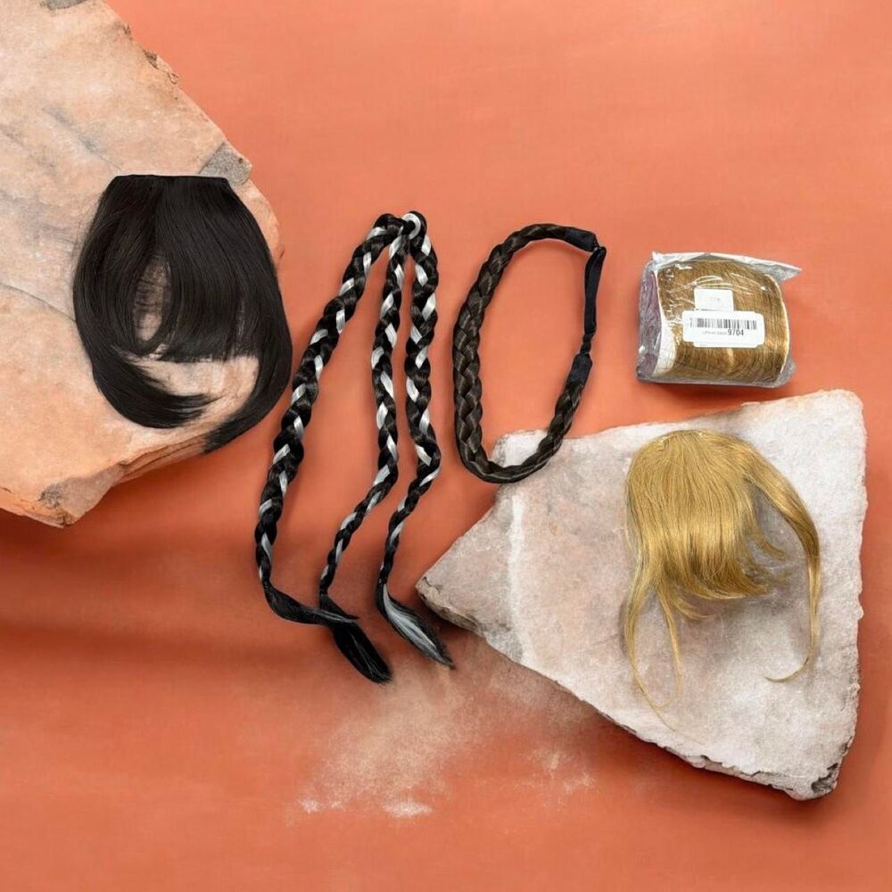 Unbranded Women's Black and Brown Hair-accessories